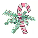 1518-Boy Candy Cane